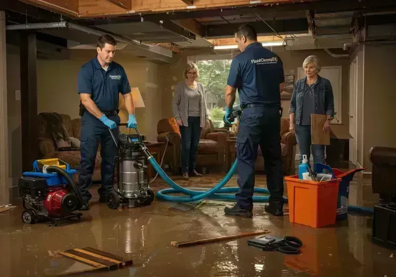 Basement Water Extraction and Removal Techniques process in Portland, TN