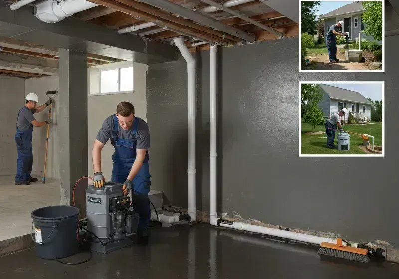 Basement Waterproofing and Flood Prevention process in Portland, TN